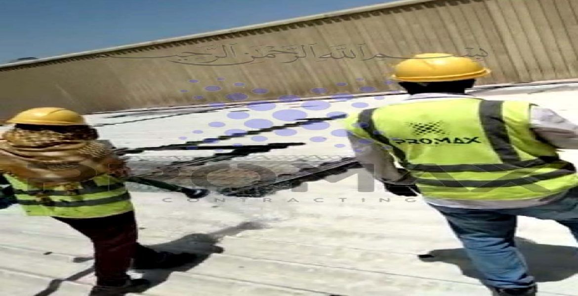 Nabc - metal roof waterproofing project by Promax in Dubai, UAE